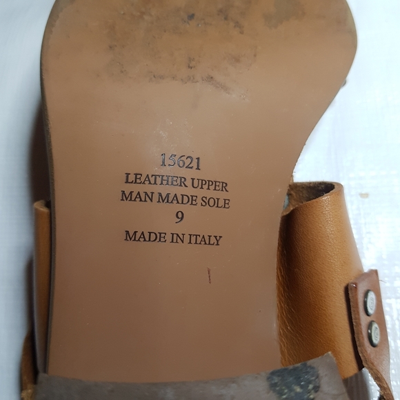 Leather Sandals Size 9 Made in Italy - Picture 10 of 11